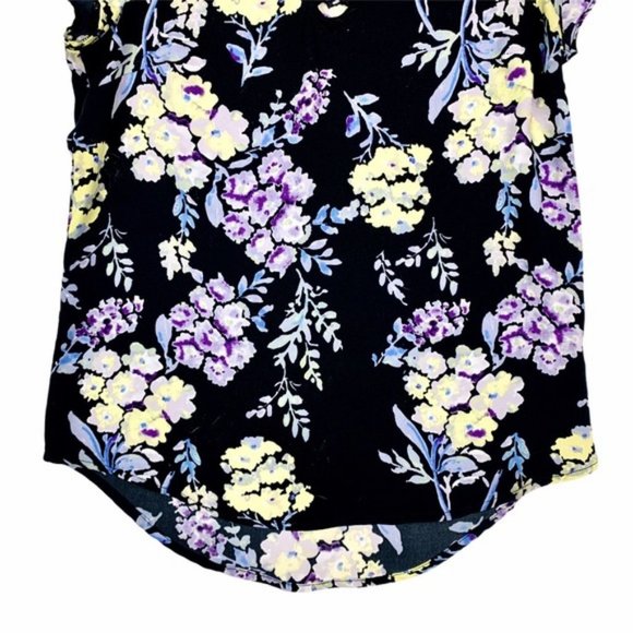 (Up To 50% Off SALE) Kismet Floral Short Sleeve Blouse Top - Picture 3 of 3